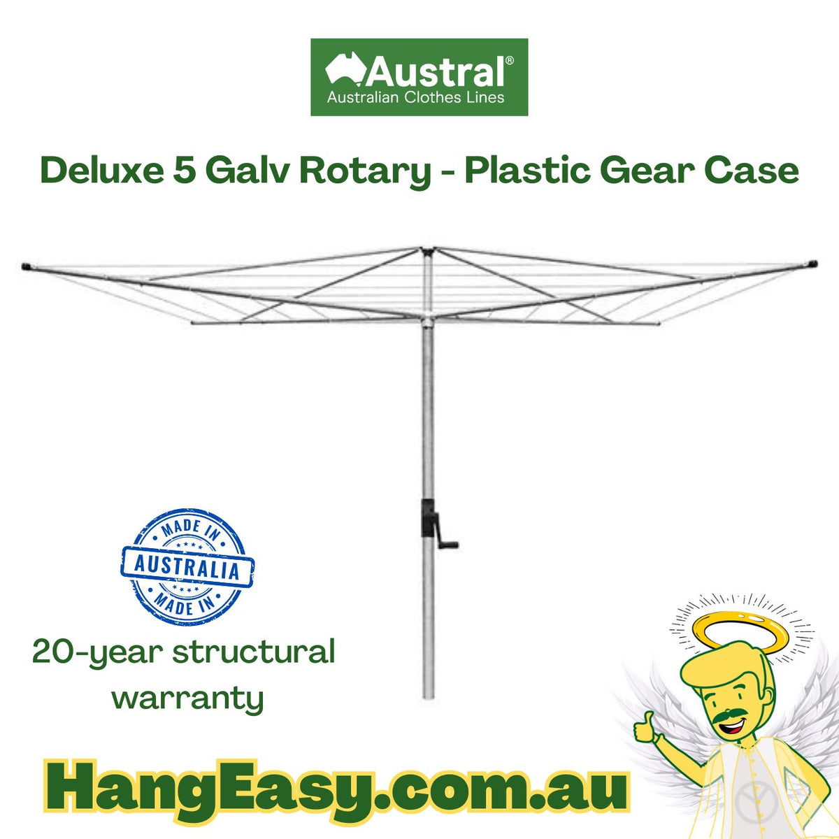 Hoist/Rotary Style Clotheslines