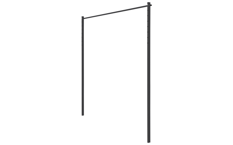 Austral Ground Mount Kit 2.4m in Monument, in-ground posts and back bar