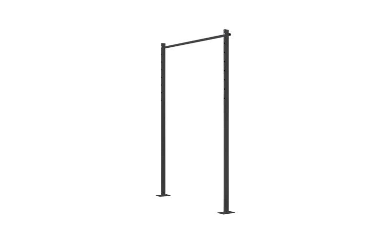 Austral Plated Ground Mount Kit 1.3m in Monument, posts with welded base plates